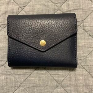 J. W. Hume trifold wallet in Navy